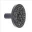 CUPBOARD KNOB - BLACK IRON - ROUND - PK1