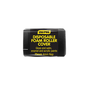 ROLLER COVER - FOAM DISPOSABLE  - 75mm - UNIPRO