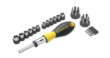 RATCHET SCREWDRIVER SET - 29 PIECE - STANLEY