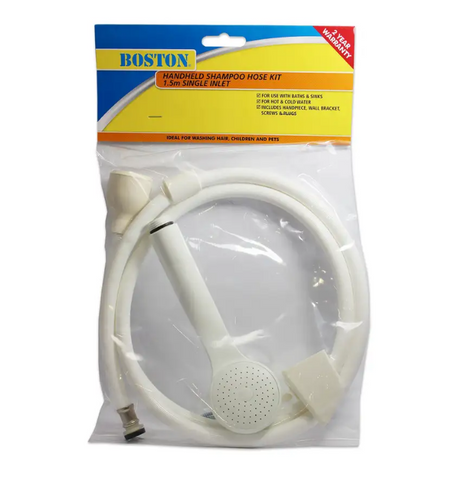 SHOWER - HAND SHOWER/SHAMPOO - SINGLE - 1.5 metre