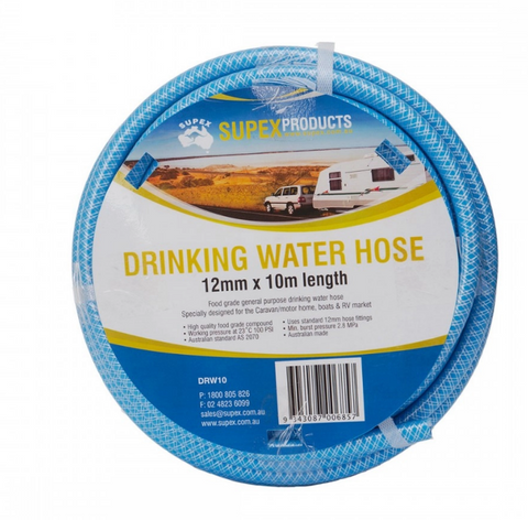DRINKING WATER HOSE - 10 METRE - No Fittings