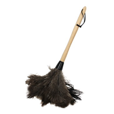 FEATHER DUSTER - GENUINE OSTRICH FEATHERS - SABCO