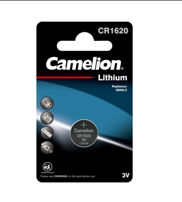 CR1620 - LITHIUM BATTERY  - CAMELION