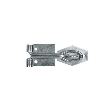 HASP & STAPLE - WIRE TYPE - ZINC PLATED - 63mm