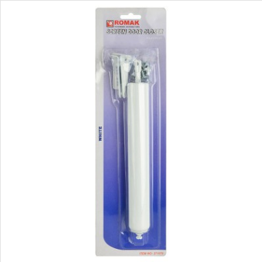 SCREEN DOOR CLOSER - WHITE - ROMAK