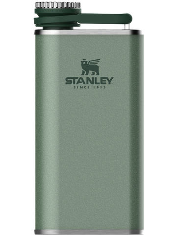 STANLEY WIDE MOUTH DRINK FLASK -  VACUUM  - 230ML - GREEN - GENUINE STANLEY
