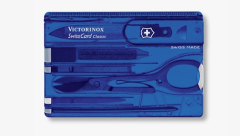 SWISS CARD -  SAPPHIRE BLUE - VICTORINOX