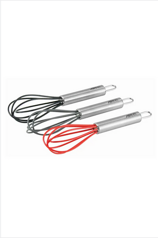 WHISKS - MINI - METAL & SILICONE