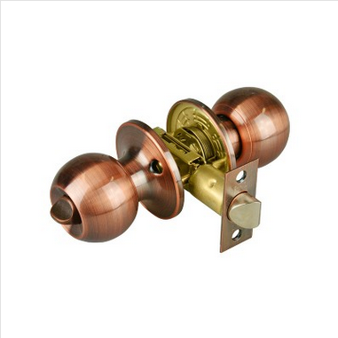 DOOR KNOB  SET - AC - PRIVACY -  ROMAK