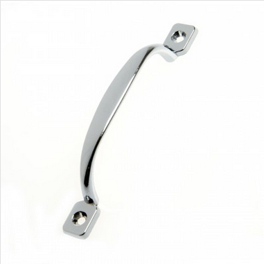 DOOR PULL / DRAWER HANDLE - 150MM - CHROME PLATED - ROMAK