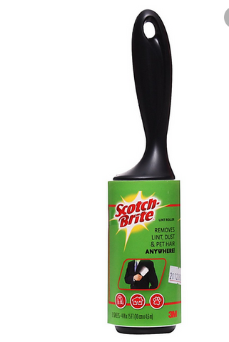 LINT & PET HAIR ROLLER - SCOTCHBRITE - 56 SHEETS