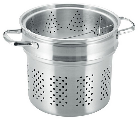 STEAMER & PASTA INSERT - STAINLESS STEEL - 24CM - SCANPAN