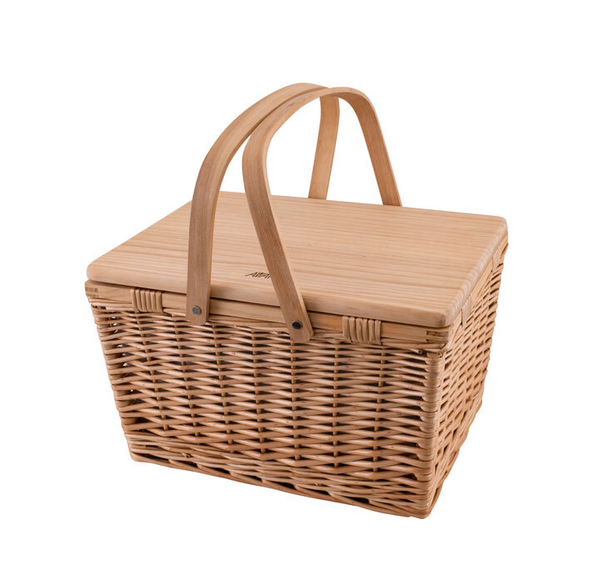 PICNIC BASKET 4 PERSON ZEN ARC PATTERN AVANTI Blue Mountains