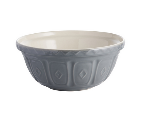 MIXING BOWL 29CM - 4 LITRE -  GREY - MASON CASH