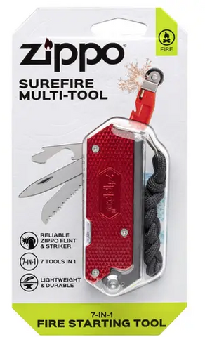 ZIPPO FIRE STARTER - SUREFIRE MULTI-TOOL