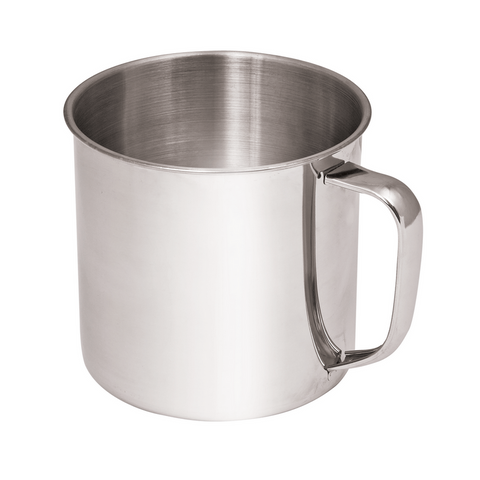 MUG -  9CM STAINLESS STEEL