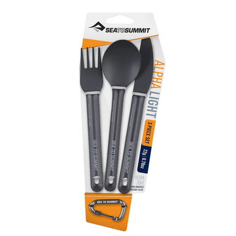 CUTLERY - ALPHALIGHT SET 3 PC - SEA TO SUMMIT