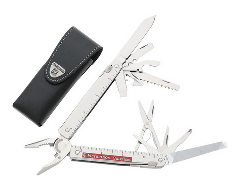 VICTORINOX SWISS TOOL X - WITH LEATHER BELT POUCH