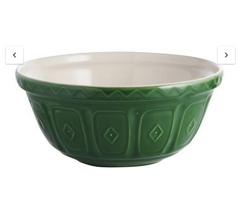 MIXING BOWL - GREEN - 24CM - MASON CASH