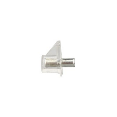 SHELF SUPPORTS - CLEAR PLASTIC  - 5mm