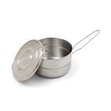 MESS POT -  STAINLESS STEEL -  1.5 LITRE - CAMPFIRE