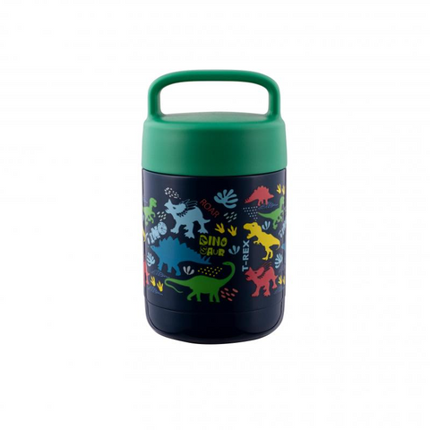 YUMYUM  FOOD JAR - DINOSAUR PARADE - 375MLS - AVANTI