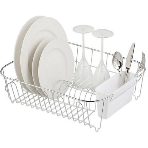 DISHRACK - WHITE - LARGE SLIMLINE - AVANTI