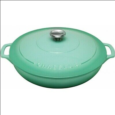 30CM/2.5 LITRE  LOW ROUND CASSEROLE - PEPPERMINT - CHASSEUR