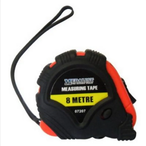 8M TAPE MEASURE - SHOCK RESISTANT