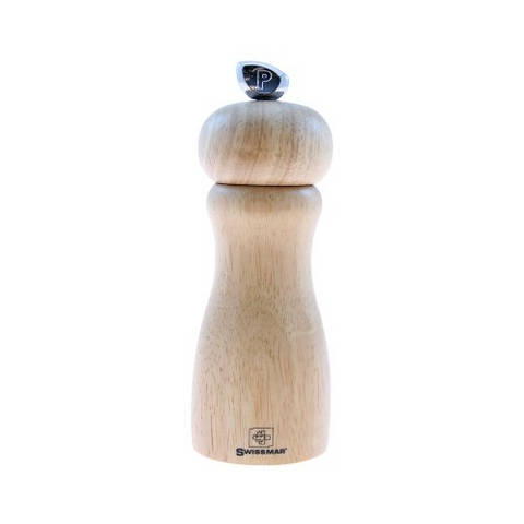 SALT MILL - 20CM - BELLE NATURAL WOOD - SWISSMAR