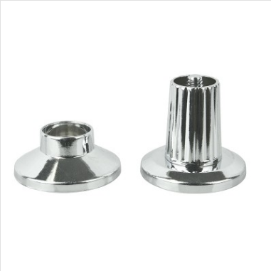 PILLAR ENDS - 16/19mm - ADJUSTABLE NO DRILL ENDS  - CP