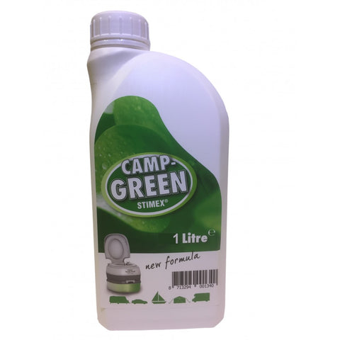 TOILET SANITISER - CAMP  GREEN - 1 Litre - STIMEX