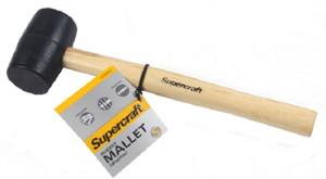 RUBBER MALLET 225gm -   SUPERCRAFT