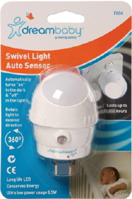 NIGHT LIGHT SWIVEL AUTO SENSOR