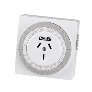 TIMER - 24HR - DOUBLE POLE - COMPACT