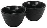 HOBNAIL CAST IRON TEA CUP- AVANTI - SET OF 2