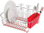 DISHRACK - RED - LARGE SLIMLINE - AVANTI