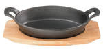 OVAL GRATIN - CAST IRON PYROCAST 15.5 X 10CM