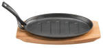 ROUND GRATIN - CAST IRON PYROCAST 12CM - WITH TRAY