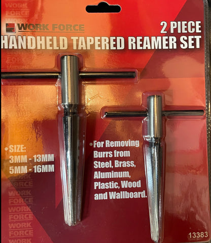 REAMER SET - HANDHELD TAPERED REAMER SET - 2 PIECE